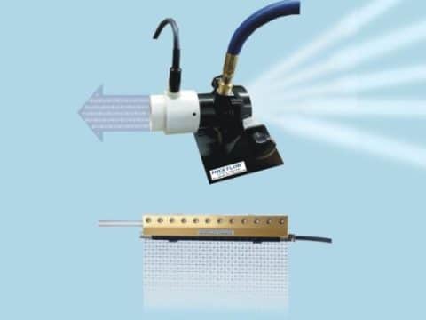 Cleaning Statically Charged Surfaces