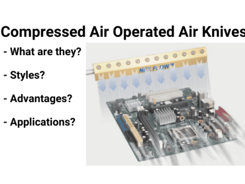 Compressed Air Operated Air Knives