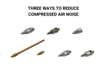 THREE WAYS TO REDUCE COMPRESSED AIR NOISE