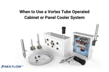 When to Use a Vortex Tube Operated Cabinet or Panel Cooler System