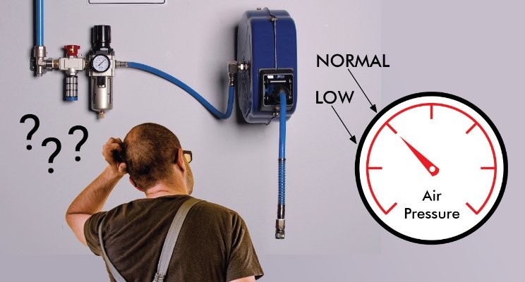 Why is the Compressed Air Pressure Too Low?