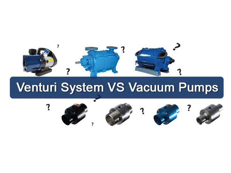 venturi system vs vacuum pumps