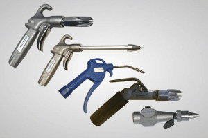 An image showing 5 different Safety Air Guns