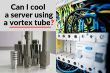 Can I cool a server using a vortex tube?