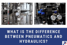 What is the Difference between pneumatics and hydraulics?