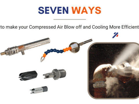 Seven Ways to make your Compressed Air Blow off and Cooling More Efficient