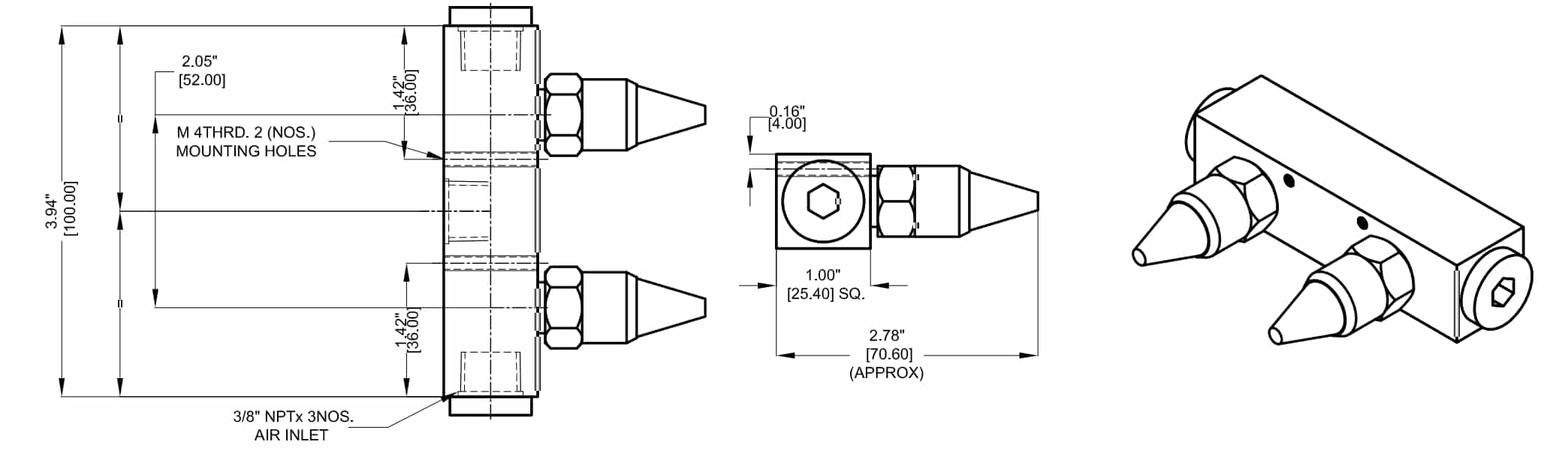 Dimension Chart 46002+47004
