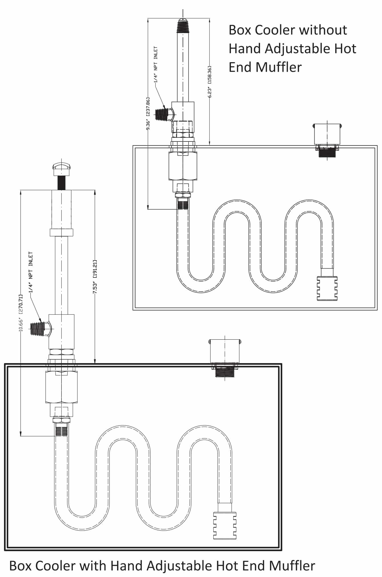 Dimension Box Cooler