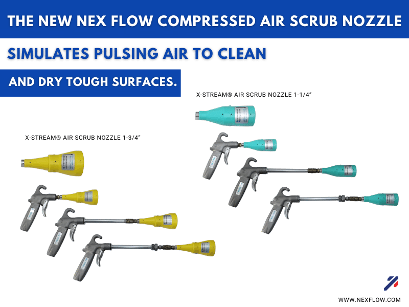 NEX FLOW Compressed Air Scrub Nozzle